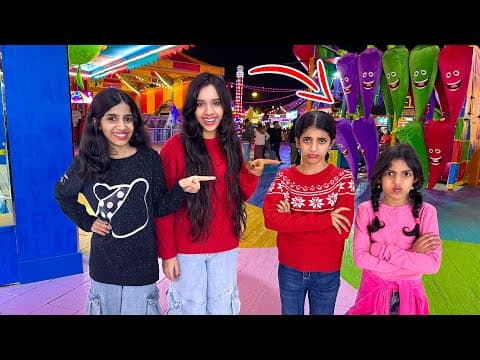 شفا و ريم تحكموا فينا في أممتع ملاهي ! جنناهم ! بكوا !