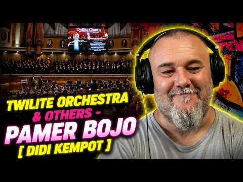 INDONESIAN ORCHESTRA - TWILITE ORCHESTRA & OTHERS - PAMER BOJO [ DIDI KEMPOT] | REACTION