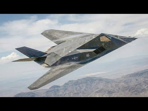 The "Retired" F-117 Nighthawk is NOT DEAD: Flying Secret Missions Until 2034!!