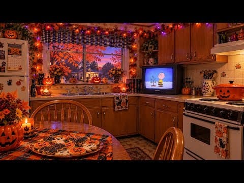 Dreamy 90’s Kitchen on a cozy October night 🍂🍁