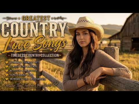 A Lifetime Of Country Love ❤️ | Best Romantic Country Songs Playlist