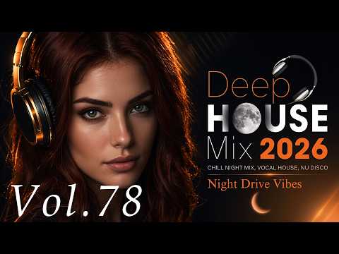 Deep House Mix 2026 🌃 Night Drive Vibes | Vocal House, Nu Disco &amp; Late Night Deep House Vol. 78