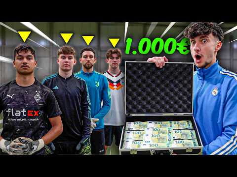 WHO IS THE FAKE GOALKEEPER?! CHALLENGE FOR €1,000