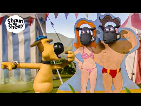 BITZER VS. THE FAIRGROUND FUN! 🍭🐶 | Shaun the Sheep 🐑
