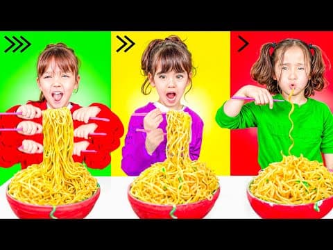 Slow medium fast challenge😱