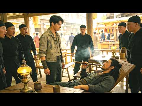 窮小夥煙館救人得罪老闆，誰知他是隱性功夫高手，橫掃一群打手！💥 中國電視劇 | KungFu