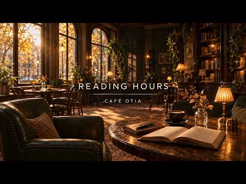 A Quiet Reading Afternoon 📚 3 Hours of Piano Jazz | Café Otia
