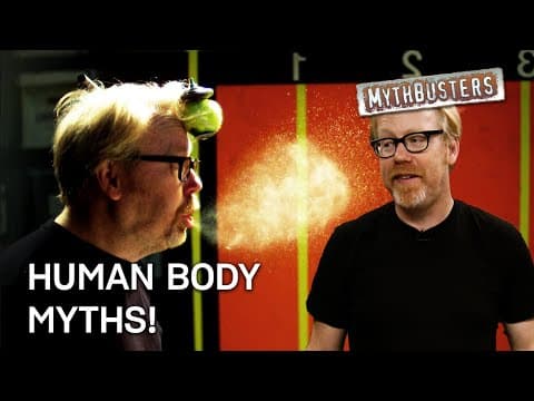 Debunking Human Body Myths! | MythBusters