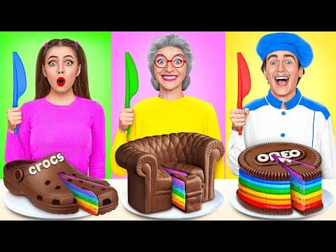 Ich vs Oma: Koch-Challenge | Leckere Küchen-Hacks von TeenDO Challenge