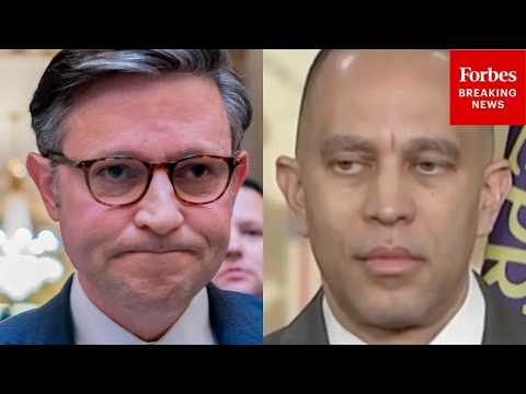 BREAKING NEWS: Hakeem Jeffries Lambasts Speaker Johnson For Adjourning The House Early
