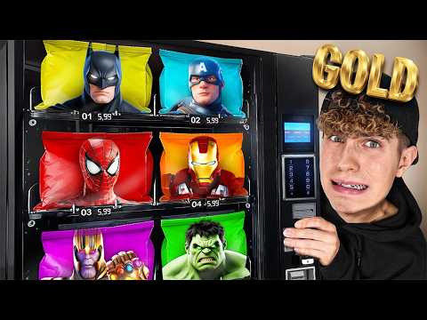 ÖFFNE NIEMALS DIESE MYSTERY SUPERHELDEN AUTOMATEN PÄCKCHEN um 3 UHR!!