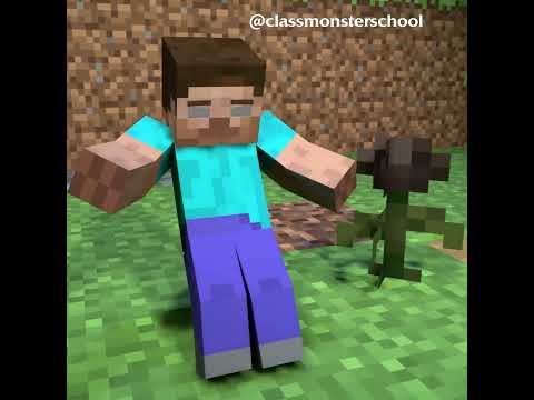 Herobrine gave Steve his soul and strength - Minecraft Animation