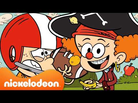 Loud House | Os Loud experimentam coisas novas por uma hora inteira! 🤯🏡 | Nickelodeon em Português