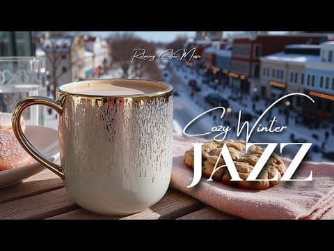 Cozy Winter Coffee Jazz ☕ Warm Bossa Nova for Relaxing Mornings & Study