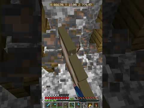 A ZIS CA 100% GASESC DIAMANTE LA COORDONATELE ASTEA PE MINECRAFT HARDCORE! #minecraft