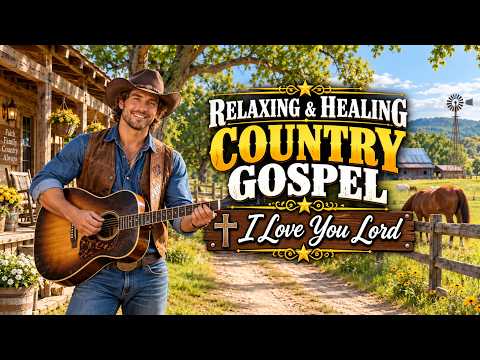 I Love You Lord | Relaxing Country Gospel for Peaceful Prayer 2026