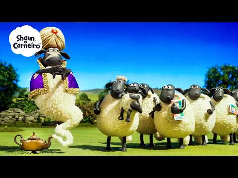 OVELHAS E O GÊNIO DA LÂMPADA MÁGICA! 🐑🪄🧞✨ | Shaun, o Carneiro