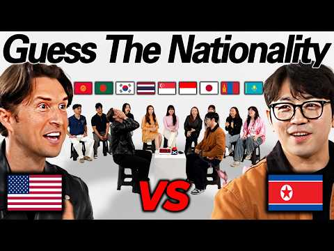 Can American Guess 10 Asians Nationaltiy In 2 Minutes? l North Korean Alert!