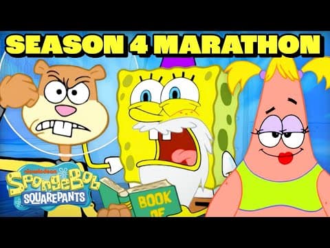 SpongeBob Season 4 Marathon 🧽 | 2 HOURS of the Best Episodes | SpongeBob