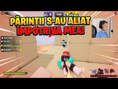 Părinții mei s-au aliat împotriva mea pe Rivals!