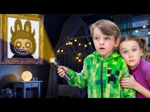 Vad gömmer sig i mörkret? Alex övervinner sin rädsla! 🕵️‍♂️🌑✨