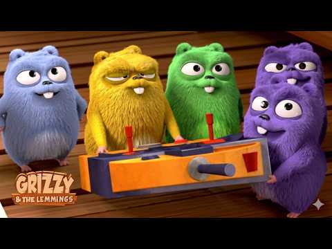 Transformational Bear | Grizzy & the lemmings | 30' Compilation | 🐻🐹 Cartoon for Kids