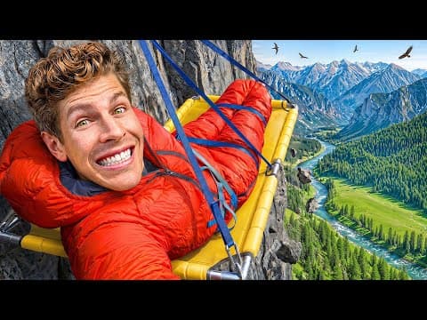 Spending the Night in the Most UNUSUAL Places!