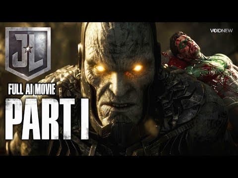 ZACK SNYDER'S JUSTICE LEAGUE 2 — PART 1 FULL CINEMATIC 4K AI MOVIE 🦸🏻
