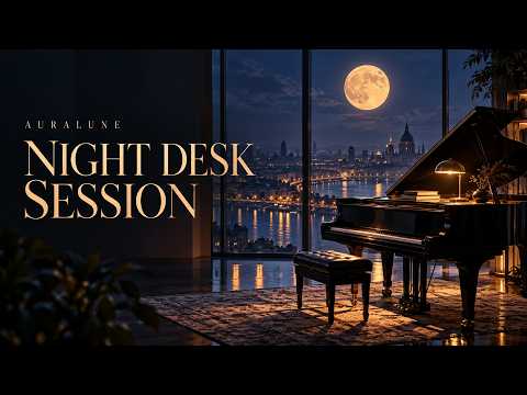 リラックス | Night Desk Session 03 | 集中と深夜の作業のためのピアノ