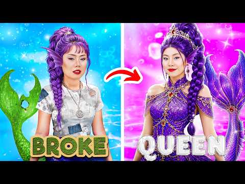 Rumi Mermaid Extreme Makeover From Nerd To Prom Queen!