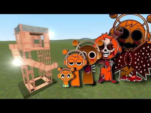 Incredibox Sprunki Vs Towers In Garry's Mod