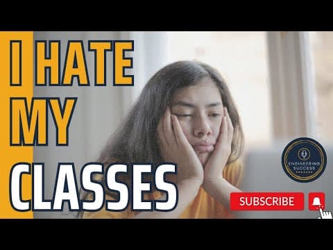 Is It Normal To Hate Your Engineering Classes?