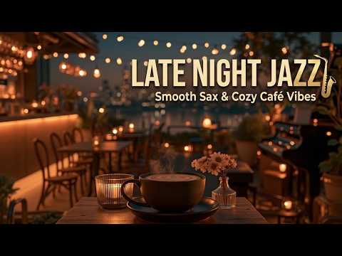 Late Night Jazz & Piano Melodies | Enchanting Evening Ambiance