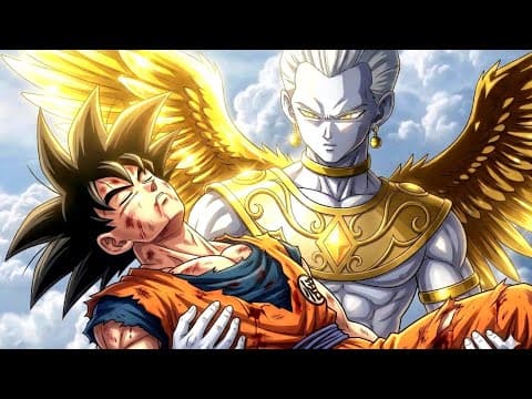 #b8  The end of Goku: Whis reveals his fusion with Beerus against the mother of angels