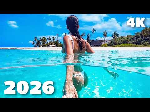 🏖️ Summer Relaxing Vibes 4K UHD 2026 | Chill Tropical Deep House Mix | Deep Sounds Radio