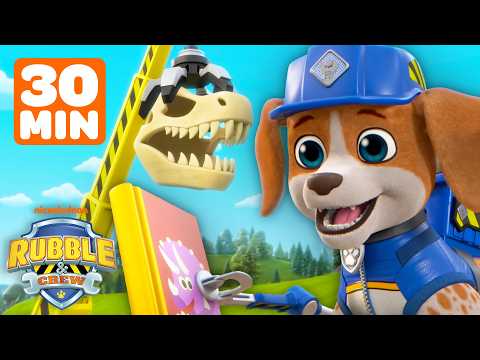 30 Minutes of Wheeler the Science Pup! 🐾🔬 | Rubble & Crew