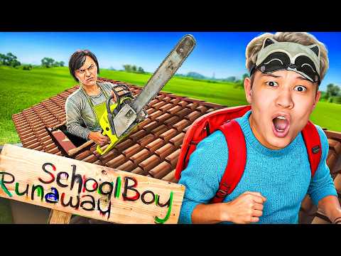 СБЕЖАЛ ОТ РОДИТЕЛЕЙ! ВПЕРВЫЕ ИГРАЮ В СКУЛБОЙ! Schoolboy Runaway
