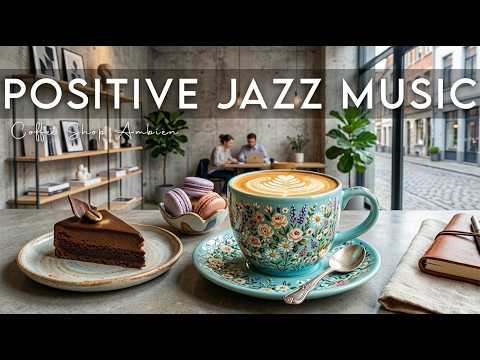 Happy Cafe Morning | Smooth Jazz & Bossa Nova Coffee Music for Relaxing
