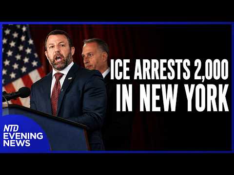 Over 2K illegals arrested in NY; Oil deal aims to pull Venezuela to US | NTD Evening News (Sept. 1)
