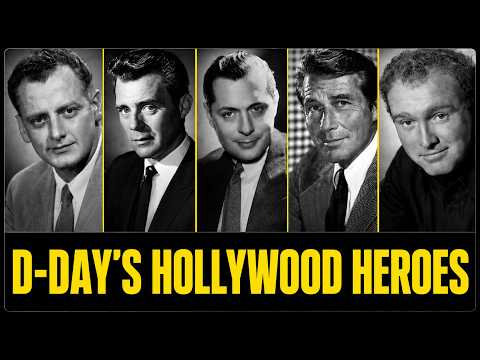 12 Actors Who Fought in Normandy — The War Stories Hollywood Never Told