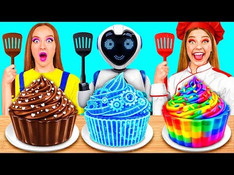 Cabaran Memasak Saya vs Robot | Situasi Lucu dan Gagal