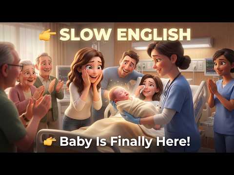 Happiest News Ever | English Speaking Practice | Shadowing English | Slow English
