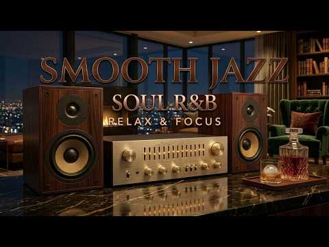 Smooth Jazz & Soul R&B 24/7 – Midnight Jazz Lounge | Relaxing Instrumental Vibes