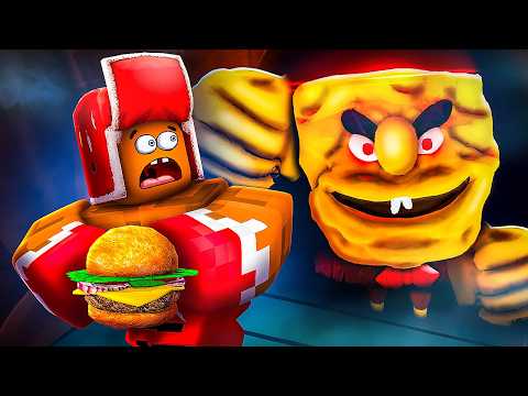 🍔 Приготовь ПРОКЛЯТЫЙ БУРГЕР и СБЕГИ от Злого ГУБКИ БОБА в Роблокс! Roblox