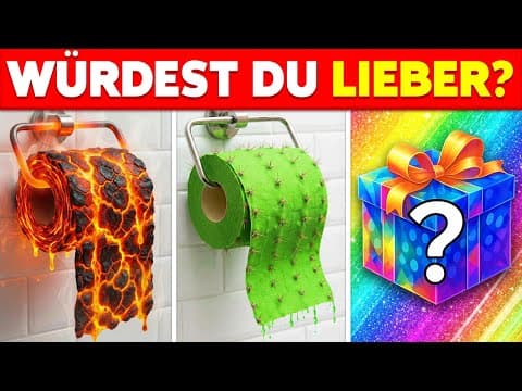 WÜRDEST DU LIEBER...? Mystery-Geschenk Spezial 🎁💎❓ 60 Unmögliche Entscheidungen
