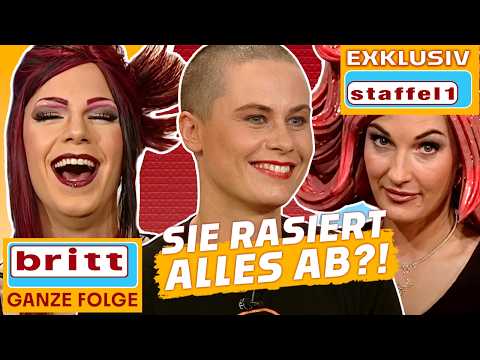 Glatze LIVE rasiert vs. 2 Meter Haare: Rekorde & Schocks bei Britt! | Britt