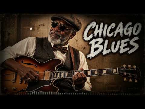 Slow Chicago Blues Guitar | Smooth Jazz for a Slow Evening