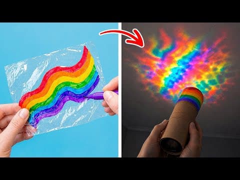 TOP IDEAS 🌈✨ Easy Rainbow Crafts and Decorations for Your Room