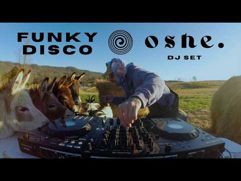 oshe - Disco House DJ Set at Sunset With Goats & Donkeys - Funky Mix