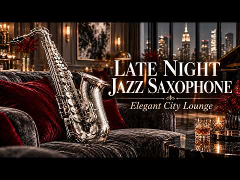 Study Focus Mood Smooth Saxophone Jazz Piano Background Music